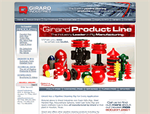 Tablet Screenshot of girardind.com